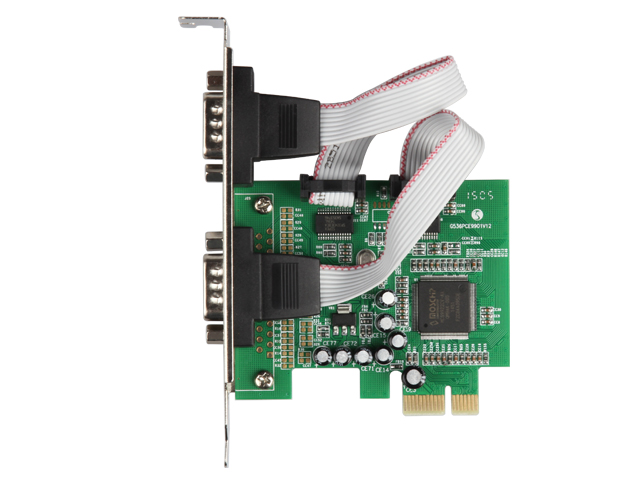 PCIe转2口RS232串口卡