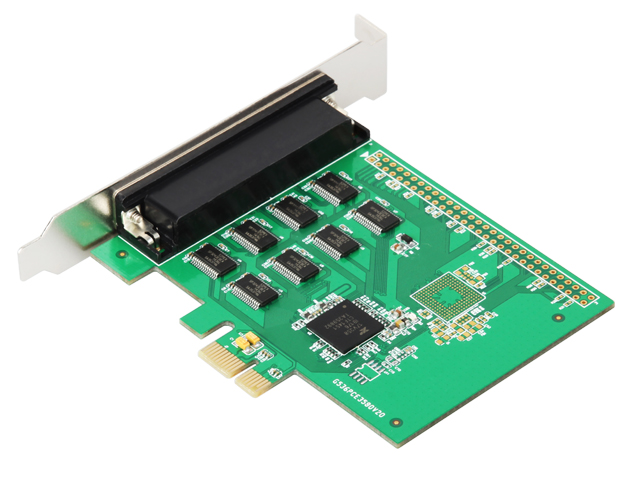 工业级PCIe转8口RS232串口卡 XR17V358芯片